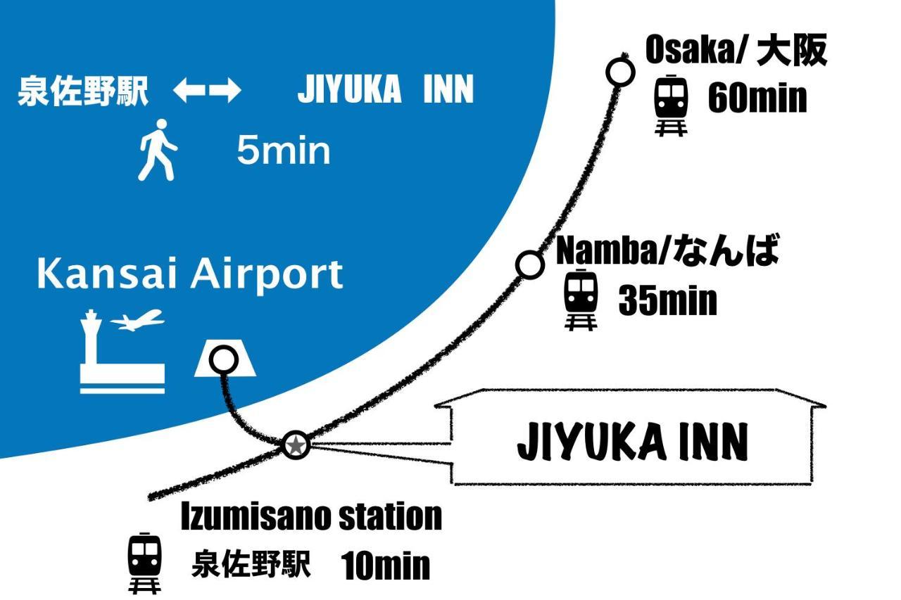 Jiyuka Inn Izumisano Zewnętrze zdjęcie